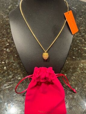 Kurt Geiger Gold Pendant Necklace NWT